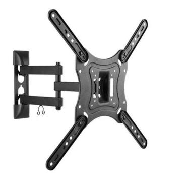 Imagem de Suporte De Parede e Teto Articulado inclinável giratório Para Televisão Tv/monitor De 23 Até 55 Aço Universal