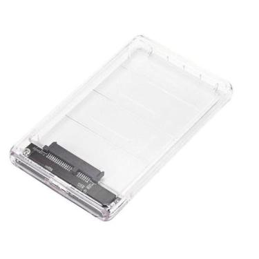Imagem de Case para HD SATA 2.5" F3 - USB 3.0 - Transparente - CS-U3T