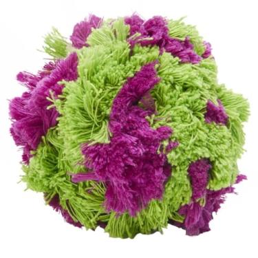 Imagem de Bola de brinquedo leve para cachorrinhos de pelúcia, fofa, divertida, portátil, mastigável para filhotes e cães