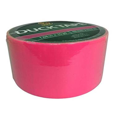 Imagem de Fita de duto colorida neon PATK Brand 868088 X-Factor, Flamingo Funky, 4,5 cm x 4,5 m, rolo único