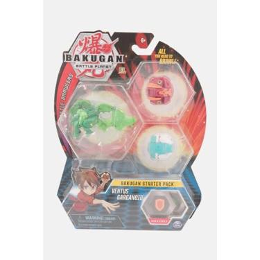 Imagem de Bakugan Starter Pack 3-Pack, Ventus Garganoid, Collectible Transforming Creatures, for Ages 6 and Up