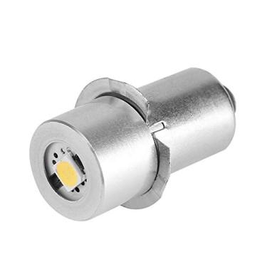 Imagem de POCREATION Lâmpada de LED com base P13.5S, lâmpada de LED de 1 W, lâmpada de conversão de LED compatível com lanterna vintage Maglite Craftsman Greatlite (4,5 V), contas de lâmpada