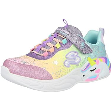 Imagem de Skechers Tênis Unicorn Dreams, Roxo/Multi, 15