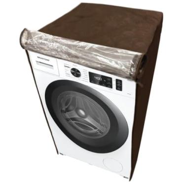 Imagem de CAPA PARA LAVA E SECA BRASTEMP 10KG BNC10AS- BNO10AS TRANSPARENTE FLEX (Marrom)