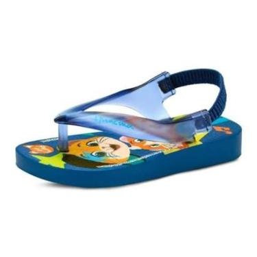 Imagem de Chinelo Dedo Infantil Menino Borracha 44 Gatos Rock Band Baby Ipanema 26808-Masculino