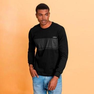 Imagem de Camiseta Gangster Masculina Manga Longa Basic-Masculino