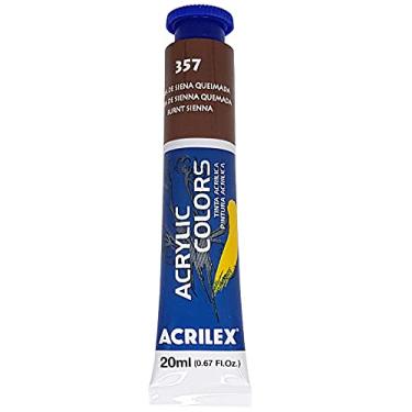 Imagem de Tinta Acrílica Acrilex 20 ml Avulso Terra Siena Queimada 357