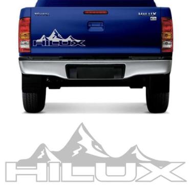 Imagem de Adesivo Toyota Hilux Montanha Faixa Traseira Decorativo - SPORTINOX,  
