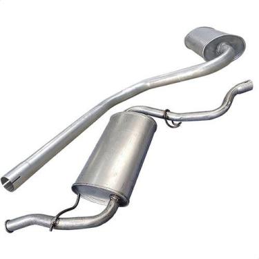 Imagem de Kit Escapamento Abafador + Silencioso Uno 1.6 8v 95 A 97 - ScapJá