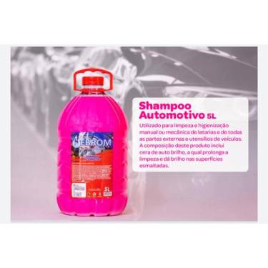 Imagem de Shampoo automotivo com cera de auto brilho - Hebrom