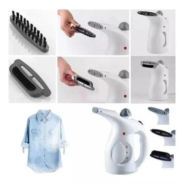 Imagem de Vapor de ferro vestuário handheld tecido  viagem vertical 280ml mini p