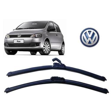 Imagem de Par de Palhetas para Limpador de Parabrisa Dianteiro Volkswagen Fox 20