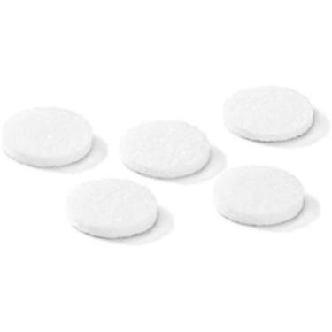 Imagem de Filtro de Ar para Inaladores e Nebulizadores tamanho 1,5cm de Diametro kit c/5un