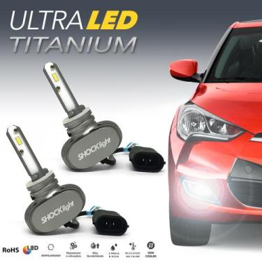 Imagem de Par Lâmpadas H27 Farol Milha Kia Picanto 2007 2008 2009 2010 2011 Ultr