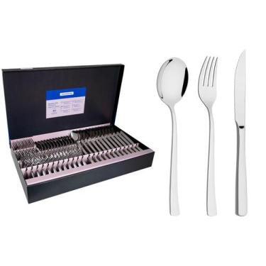 Imagem de Faqueiro Tramontina Inox 72 Peças para Churrasco Berlin Brilho 6693415