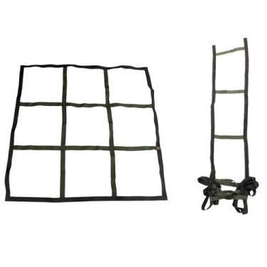 Imagem de Kit: Quadrado E Escada De Agilidade Para Treino Funcional - Líder Fit