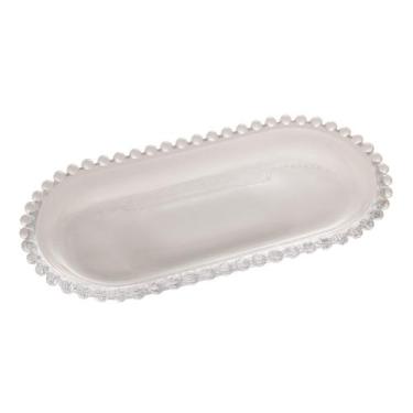 Imagem de Travessa Cristal Oval Pearl 24X12X2Cm - Wolff
