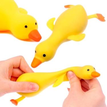 Imagem de Pato Patinho Estica E Puxa Fidget Toys Anti Stress Ansiedade Dm Toys