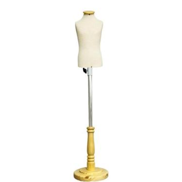 Imagem de 1 Manequim Infantil Forrado Decoração Vitrine Loja Confecção - Luci Co