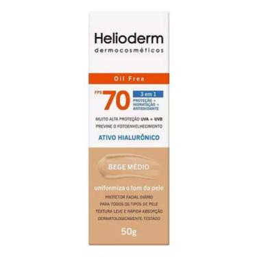 Imagem de Protetor Facial Helioderm Fps70 Bege Médio 50g - Kley Hertz