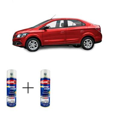 Imagem de Spray automotivo vermelho pepper + spray verniz 300ml - Sherwin Willia