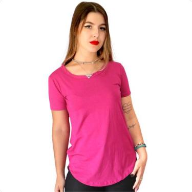 Imagem de Blusa Viscolycra Mullet Cobre Legging Max arredondada fitness manga cu