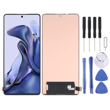 Imagem de OLED Material Original LCD Screen and Digitizer Full Assembly for Xiaomi Mi 11T / 11T Pro