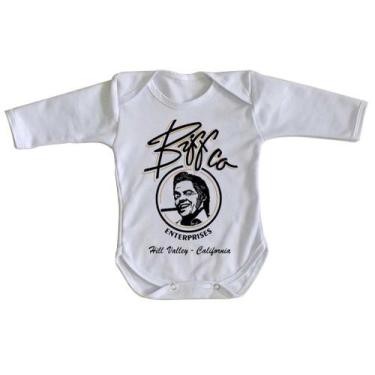 Imagem de body nenê criança roupa bebê manga longa De volta para o futuro Biff c