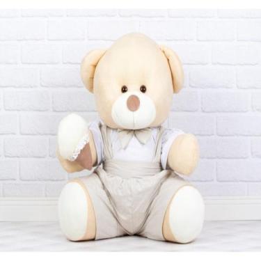 Imagem de Urso de pelucia tedde gigante docinho  - 48 cm - CKD CONFECCOES, Suspe
