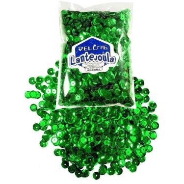 Imagem de Lantejoula Metalizada Verde N6  1000 Unidades - Honey