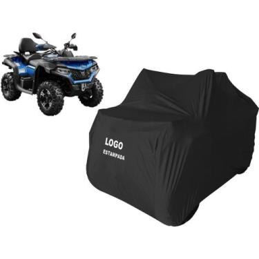 Imagem de Capa Quadriciclo Cfmoto Cforce 625 De Tecido Helanca Macio - Mz, Preta