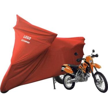 Imagem de Capa De Moto KTM LC4 640 Trail SXC 625 Sob Medida Com Logo - Mz, Verme