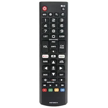 Imagem de AKB75095314 Controle remoto de substituição adequado para LG Smart TV 43UJ630T 49UJ635T 49UJ630T 43UJ635T 49UJ6300 55UJ6300 55UJ630T 55UJ635T 60UJ6300 65UJ6 300 60UJ630T 65UJ635T 65UJ630T 43UJ620T