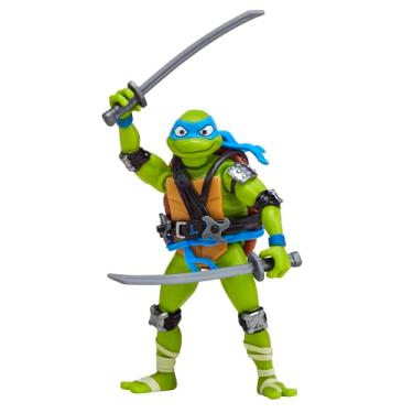 Imagem de Tales of Teenage Mutant Ninja Turtles: Mutations Mix & Match - Figura de ação básica de Leonardo de 4,5 polegadas Asst by Playmates Toys