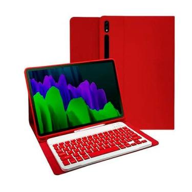 Imagem de BDNET, Capa Com Teclado Bluetooth Para Tablet Galaxy S7 Fe