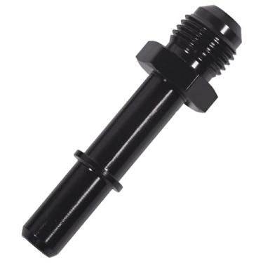 Imagem de 6AN macho para Sae de desconexão rápida macho de 3/20.3 cm, adaptador de encaixe EFI funciona para amplamente utilizado no trilho de combustível do motor, é troca, refrigerador de transmissão, linha