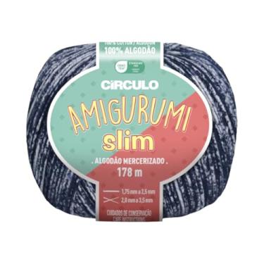 Imagem de Fio Amigurumi Slim Linha Novelo 178m 70g 8736 INDIGO