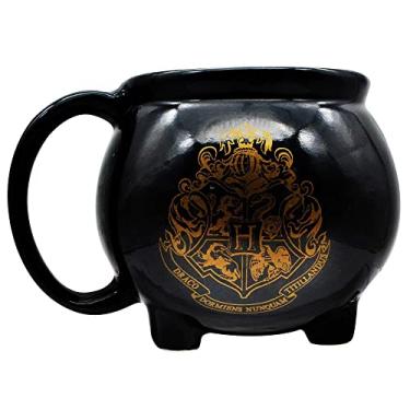 Imagem de Zona Criativa Caneca 3D Formato Caldeirão Hogwarts Harry Potter 500 ml