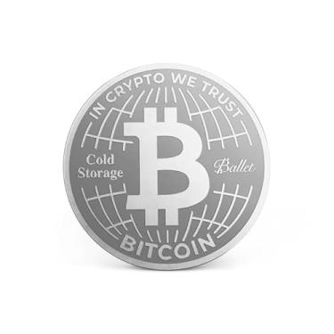 Imagem de Ballet Estilo moeda Bitcoin – Carteira física Bitcoin Crypto, carteira offline com segurança de armazenamento frio, Laranja, Bitcoin Coin 2