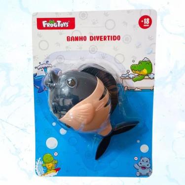 Imagem de Bichinhos Banho Banheira de Corda Infantil Animais Marinhos - Frog Toy