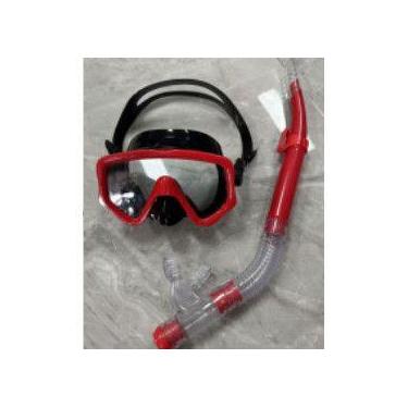 Imagem de Máscara De Mergulho De Vidro Temperado Anti Vazamento. - oem, Vermelho
