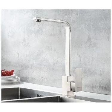 Imagem de Torneira Cozinha Gourmet Bancada Misturador Monocomando - oem