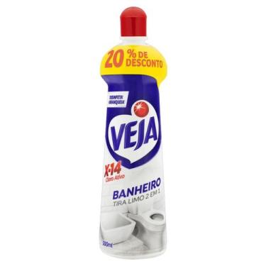 Imagem de Desinfetante Banheiro Tira-Limo Veja X-14 Squeeze 500ml