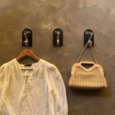 Imagem de 3 Ganchos Provador de loja roupas boho premium capela arco - Souvenir 