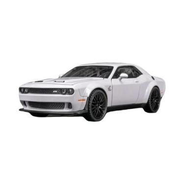 Imagem de Carro De Brinquedo Fundido Em Escala 1:32 Dodge Challenger Hellcat Com