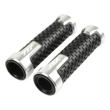 Imagem de Motorcycle Throttle Handle Grips，replacement part，Handlebar Grips Powersports Grips Accessories, For Yamaha YZF R1 2004 2009 2015 R6 2000 2001 2002 2003 2004 2005 2006