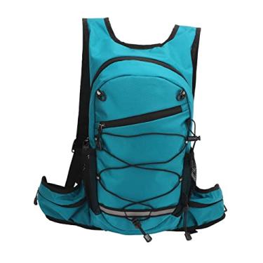 Imagem de Mochila de bicicleta Torda a água dobrável Backpack de hidratação de bicicleta de nylon de nylon para caminhada de ciclismo ao ar livre (Azul)