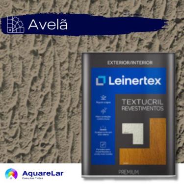 Imagem de Textura Textucril Leinertex 23Kg, AVELÃ