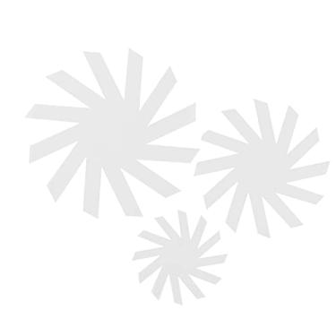 Imagem de Zerodis 3PCS Material de Animais de Estimação Modelo de Cesta de Armazenamento Em Espiral, Régua de Corte Rápida e Conveniente, Adequada para Entusiastas de Costura e crochê