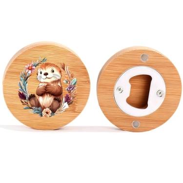 Imagem de BJDAMAI Ímãs de geladeira de lontra marinha abridor de garrafas, ímãs de geladeira, abridor de cerveja, casa, cozinha, sala, escritório, decoração, presentes, acessórios, coisas, itens de mercadoria!